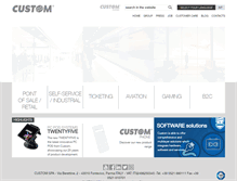 Tablet Screenshot of custom.biz